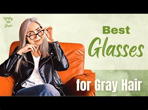 Perfect Frames What S The Best Color Glasses For Gray Hair