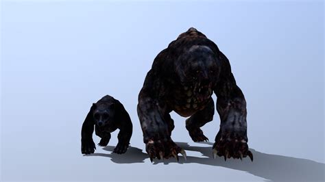 Bear Mutant D Model By Dididesign D F Faa Sketchfab