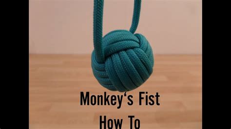 How to tie a Monkey's Fist - YouTube