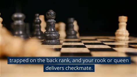 How To Recognize And Execute Basic Checkmate Patterns Youtube