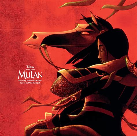 Songs From Mulan Orignal Soundtrack Colored Vinyl Cds