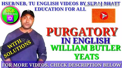 Purgatory Summary In English The Heritage Of Words Class 12