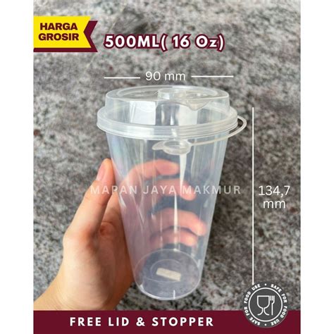 Jual Gelas Cup Thinwall Pp Injection Ml Oz Ecer Grosir Oval