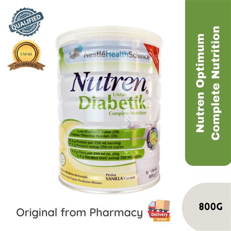 Nutren Diabetik 800g 400g Shopee Malaysia