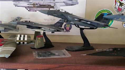 Diecast military aircraft collection - YouTube