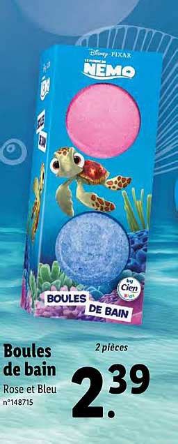 Promo Boules De Bain Nemo Chez Lidl ICatalogue Fr