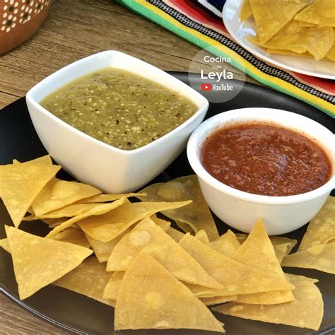 Receta De Salsa Roja Mexicana Asada Salsa Verde Mexicana Asada Recetas