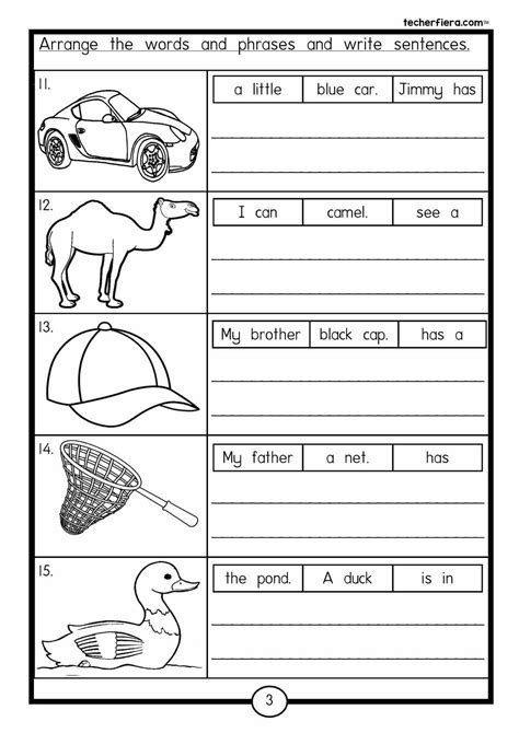 Grammar Worksheets For Year 6