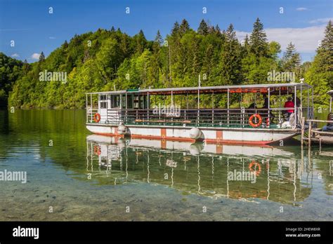 Plitvice Croatia May Ferry Srna In Plitvice Lakes National