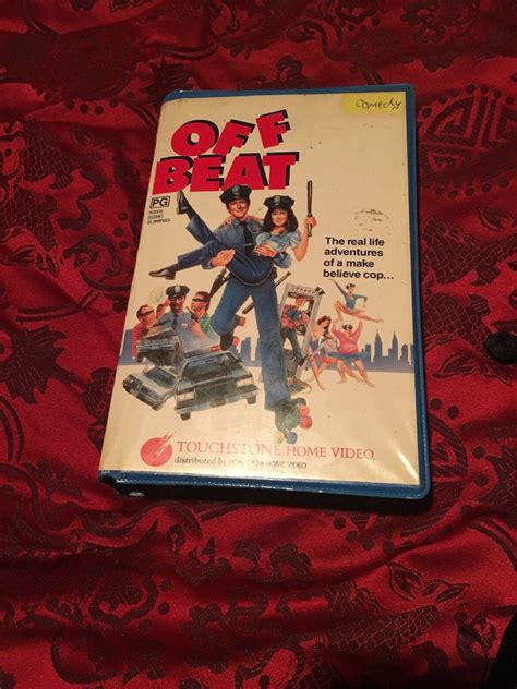 OFF BEAT JUDGE REINHOLD TOUCHSTONE 1986 CLAMSHELL Vhs Video EBay