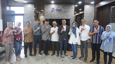 Kunjungan Korean Testing Research Institute Ktr Ke Pt Mutuagung