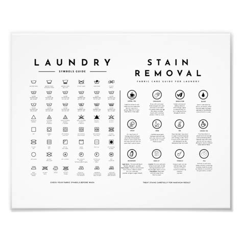 Free Printable Laundry Stain Removal Chart - Printable Word Searches