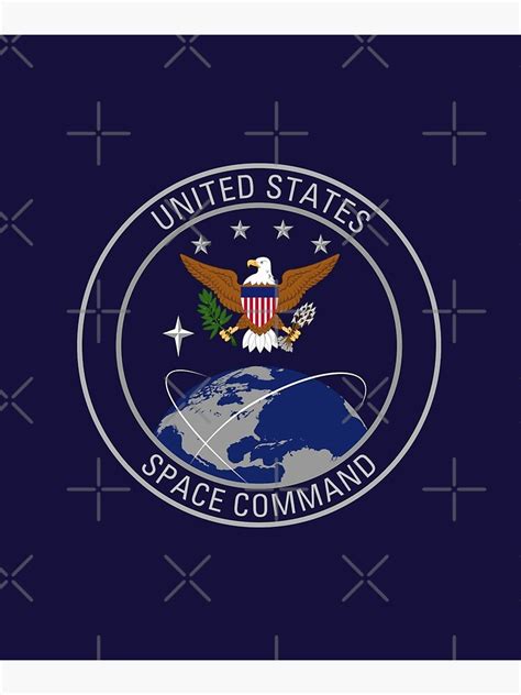 "United States Space Command Logo US Army Armed Forces Gift" Poster for ...