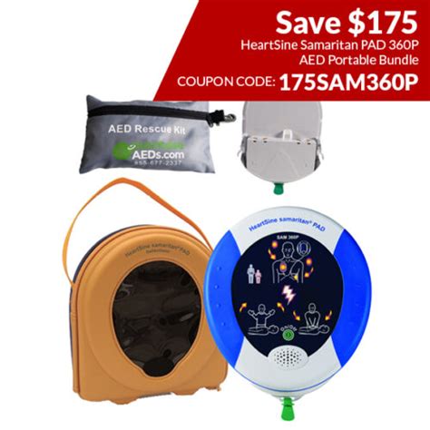 Heartsine Samaritan Pad P Aed Portable Bundle Aed One Stop Shop