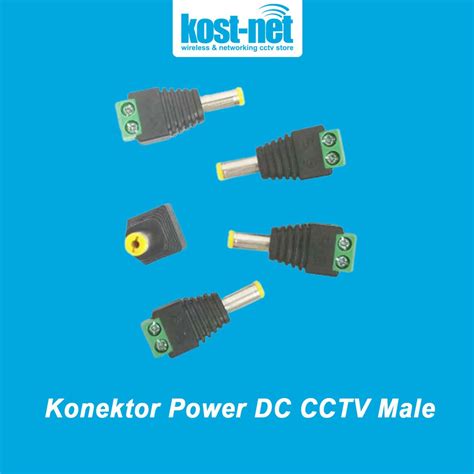 Jual Konektor Power Dc Cctv Male Shopee Indonesia