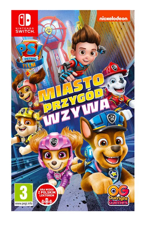 Psi Patrol Miasto Przygód Wzywa Gra NINTENDO SWITCH niskie ceny i