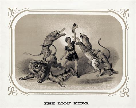 Female Circus Lion Tamer