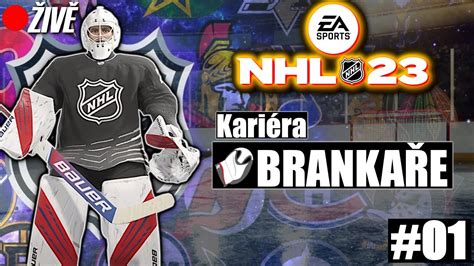 Vojta poprvé ve výstroji NHL 23 Kariéra brankaře 01 YouTube