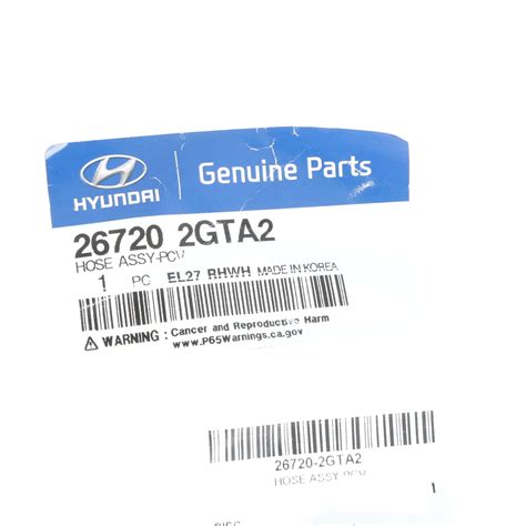 Genuine Hyundai Hose Assembly Pcv Gta For Sale Online Ebay