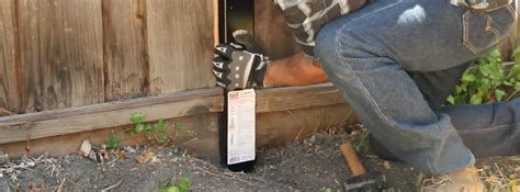 DIY: Easy Fence Post Repair - Building Strong