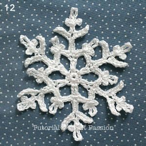 Snowflakes Coasters - Free Crochet Pattern | Craft Passion