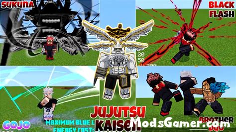 Jujutsu Kaisen Mod Minecraft Pe Mods For Minecraft