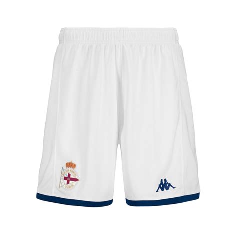 Shorts Kappa Deportivo La Coruña Third Kit Shorts 2023 2024 White Blue