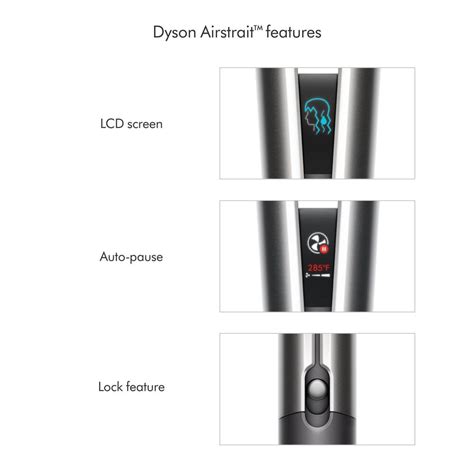 Dyson Airstrait Straightener In Nickel And Copper Nfm