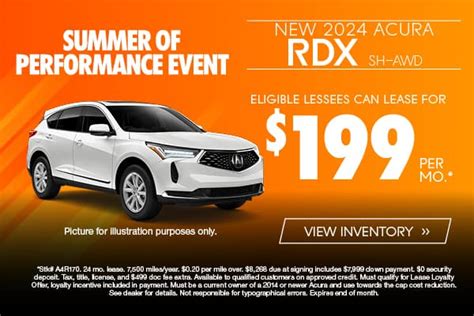 New Vehicle Specials Grieco Acura