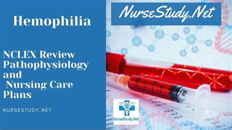 Hemophilia Nursing Diagnosis Interventions And Care Plans Nursestudynet