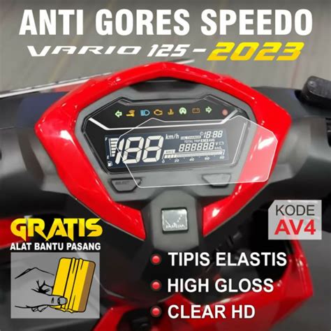 Jual Pelindung Kaca Speedometer Vario New 125 Cc Tahun 2023 Anti Gores