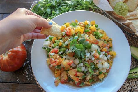 Heirloom Tomato Salsa Bonappeteach