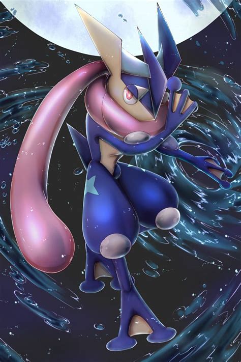 Wallpaper Pokemon Greninja Greninja Pok Mon Zerochan Anime Image The