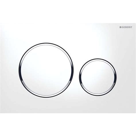 Geberit Sigma Dual Flush Plate Brushed Stainless Steel Polished