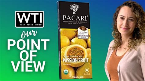 Pacari Passion Fruit Chocolate Bar Our Point Of View Youtube