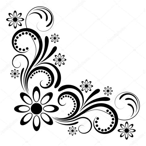 Ozdoby z kwiatów | Flower drawing design, Flower drawing, Mandala art