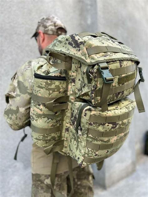 Тактичний рюкзак 80 літрів хакі сумка хаки военный армейский для ...