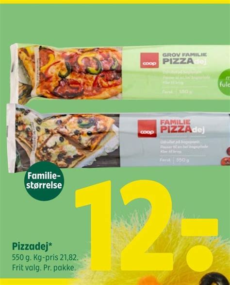 Pizzadej Tilbud Hos Coop 365