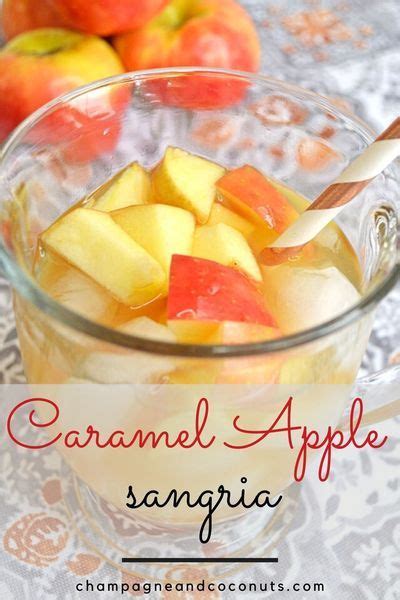 Caramel Apple Sangria Aka Apple Pie Sangria Is A Delicious Sangria