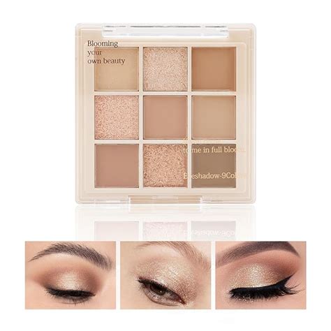Amazon Boobeen Nude Eyeshadow Palette Matte And Shimmer Makeup Highly Pigmented Creamy