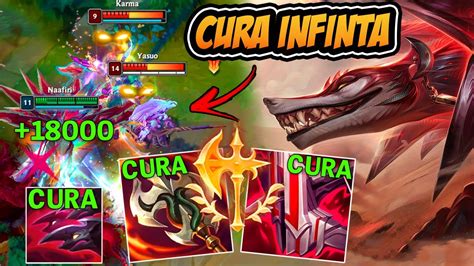 Novo Naafiri Cura Muito Essa Build De Roubo De Vida League