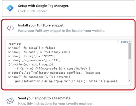Fullstory Ab Testing Software