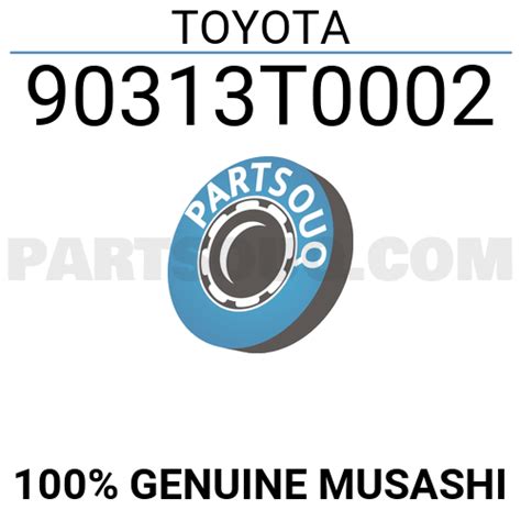 SEAL, OIL (FOR REAR AXLE SHAFT OUTER) 90313T0002 | Toyota Parts | PartSouq
