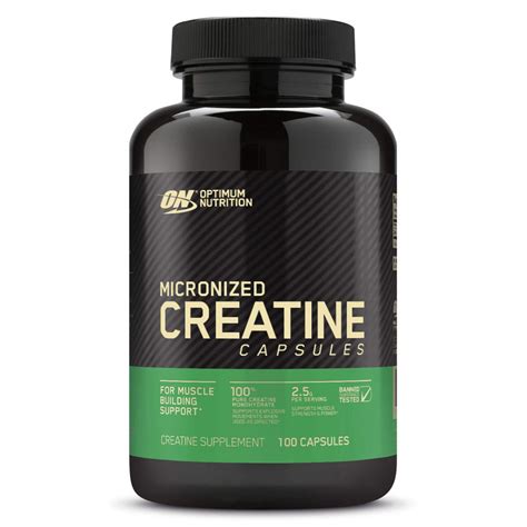 Креатин купить в капсулах Optimum Nutrition в СПБ