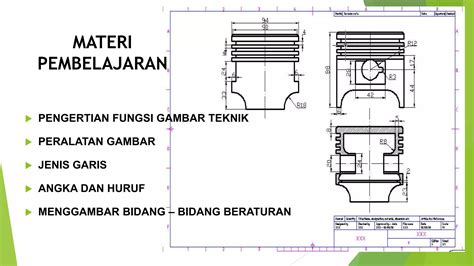 Gambar teknik mesin | PPT