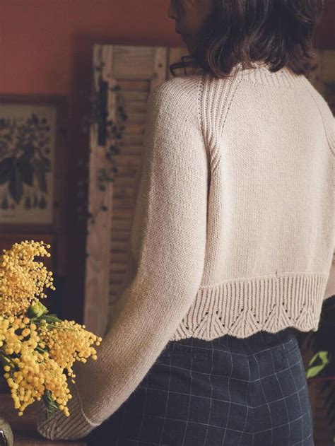 Flora Sweater Knitting Pattern By Irene Lin Sweater Knitting Patterns Knitting Patterns Knitting