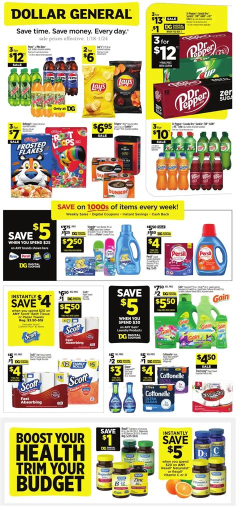 Dollar General Weekly Ad (1/25/26 - 1/31/26) >> Next Week Deals
