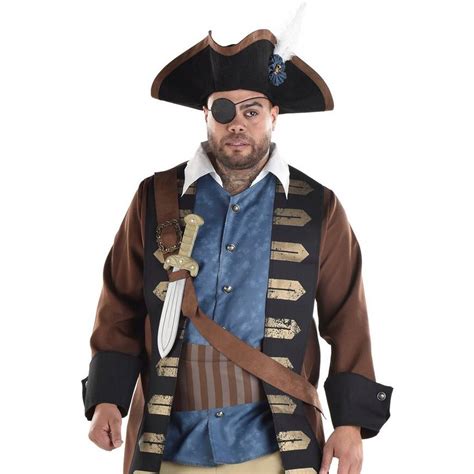 Mens Shipwreck Pirate Plus Size Costume Party City