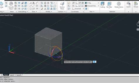 Rotaci N D En Autocad C Mo Girar Objetos En D