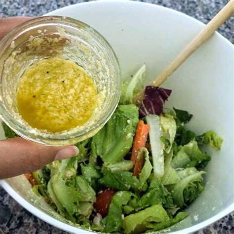 Simple Parmesan Vinaigrette Recipe Nosh Nourish Wander